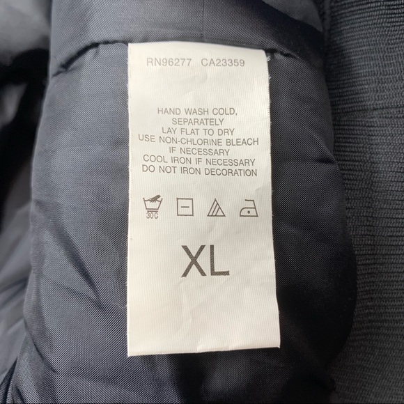 Vans Hooded Winter Parka Jacket Size XL Black - Picture 5 of 6